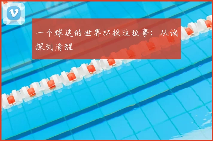 一个球迷的世界杯投注故事:从试探到清醒