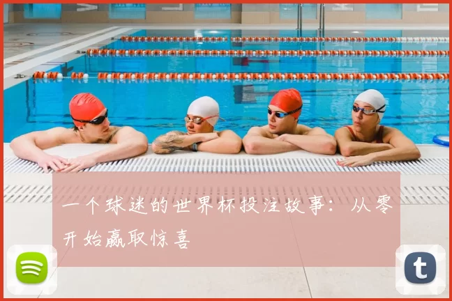 一个球迷的世界杯投注故事:从零开始赢取惊喜
