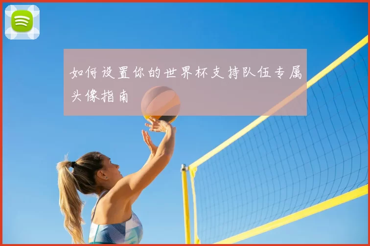 如何设置你的世界杯支持队伍专属头像指南