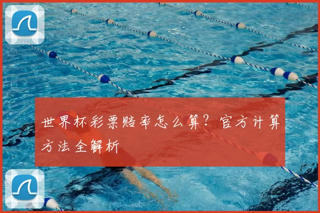 世界杯彩票赔率怎么算?官方计算方法全解析
